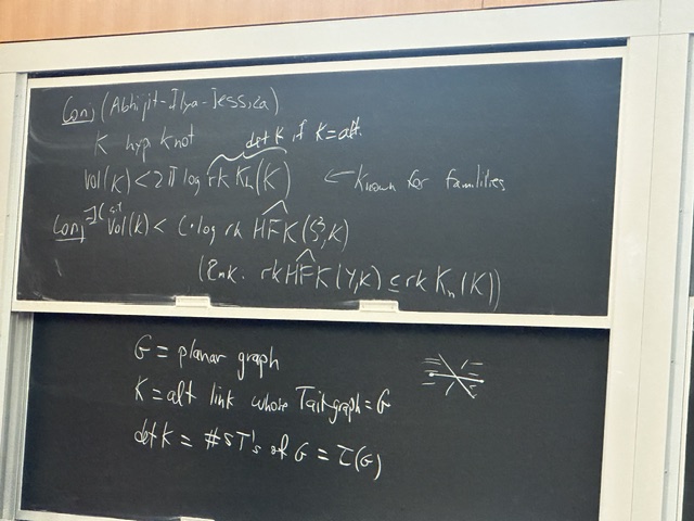 Another problem on the blackboard