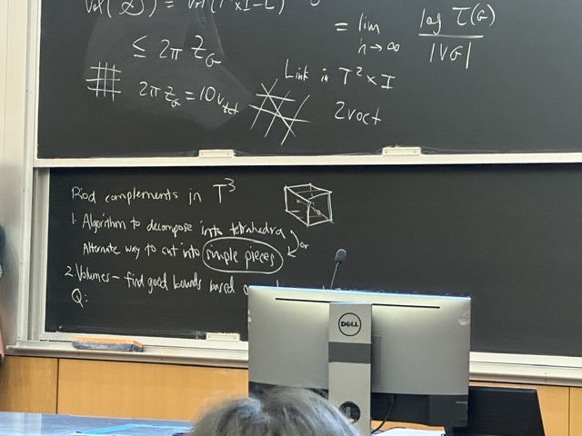 Jessica's problem on the blackboard